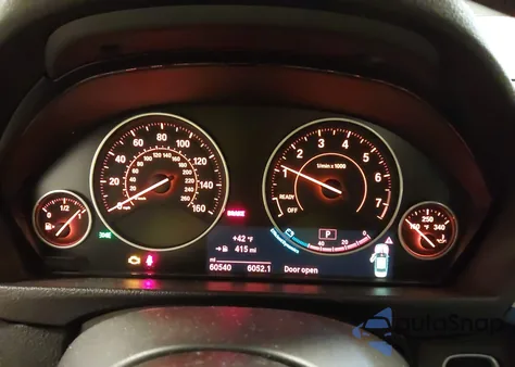 2015 BMW 335I xDrive z USA, uszkodzony, nr VIN WBA3B9C54FF589821